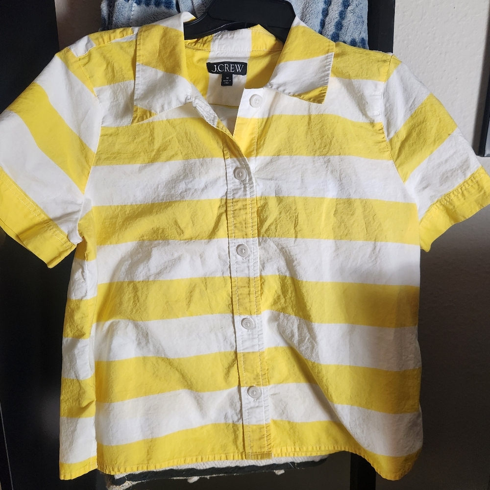 j Crew button down shirt